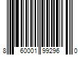 Barcode Image for UPC code 860001992960