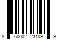 Barcode Image for UPC code 860002231099