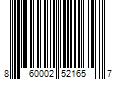 Barcode Image for UPC code 860002521657