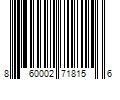 Barcode Image for UPC code 860002718156