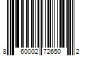 Barcode Image for UPC code 860002726502