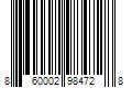 Barcode Image for UPC code 860002984728