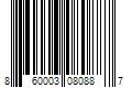 Barcode Image for UPC code 860003080887