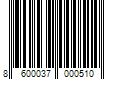 Barcode Image for UPC code 8600037000510