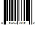 Barcode Image for UPC code 860003991510