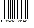 Barcode Image for UPC code 8600043034325