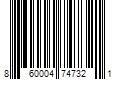 Barcode Image for UPC code 860004747321