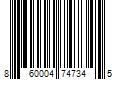 Barcode Image for UPC code 860004747345