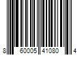 Barcode Image for UPC code 860005410804