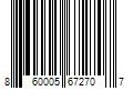 Barcode Image for UPC code 860005672707