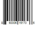 Barcode Image for UPC code 860006151706