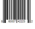 Barcode Image for UPC code 860007422232