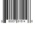 Barcode Image for UPC code 860007615146