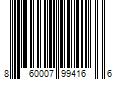 Barcode Image for UPC code 860007994166