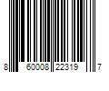 Barcode Image for UPC code 860008223197