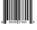 Barcode Image for UPC code 860008278005