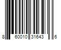 Barcode Image for UPC code 860010316436