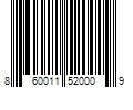 Barcode Image for UPC code 860011520009