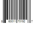 Barcode Image for UPC code 860011701927