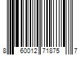 Barcode Image for UPC code 860012718757