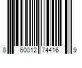 Barcode Image for UPC code 860012744169