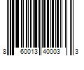 Barcode Image for UPC code 860013400033