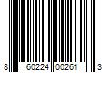 Barcode Image for UPC code 860224002613