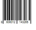 Barcode Image for UPC code 8606012143265