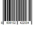 Barcode Image for UPC code 8606102422034