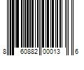 Barcode Image for UPC code 860882000136