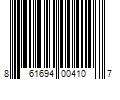 Barcode Image for UPC code 861694004107