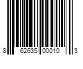 Barcode Image for UPC code 862635000103