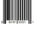 Barcode Image for UPC code 863151000011