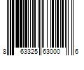 Barcode Image for UPC code 863325630006