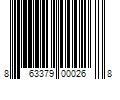 Barcode Image for UPC code 863379000268