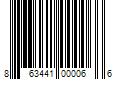 Barcode Image for UPC code 863441000066