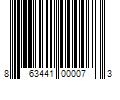 Barcode Image for UPC code 863441000073