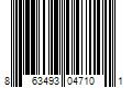 Barcode Image for UPC code 863493047101