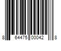 Barcode Image for UPC code 864475000428