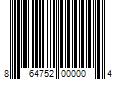 Barcode Image for UPC code 864752000004