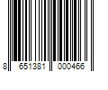 Barcode Image for UPC code 8651381000466