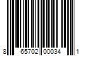 Barcode Image for UPC code 865702000341