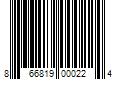 Barcode Image for UPC code 866819000224