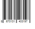 Barcode Image for UPC code 8670131403197