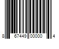 Barcode Image for UPC code 867449000004