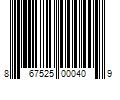 Barcode Image for UPC code 867525000409