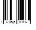 Barcode Image for UPC code 8680181000369