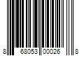 Barcode Image for UPC code 868053000268