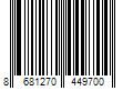 Barcode Image for UPC code 8681270449700