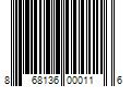 Barcode Image for UPC code 868136000116